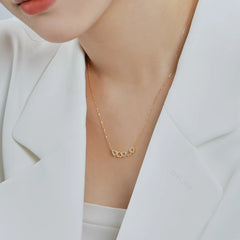 Aetolia Fine Jewelry Custom Choker 18K Gold Plated Woman Red Green Heart Silver 925 Women Link Dainty Zirconia Chain Necklace