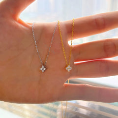 Aetolia silver chain initial pendant necklaces for girls sterling silver 18k gold women layer best friend sublimation Zircon