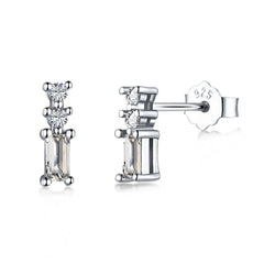 Aetolia Statement Earring Women Designer Korean Fashion Sterling Silver Zircon Stud Earrings For Women Aetolia Studs Earrings Jewelry