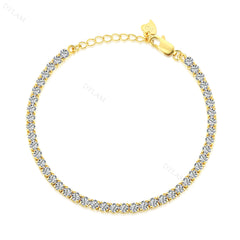 Aetolia Designer Stackable Adjustable Chunky 18K Gold Plated Bracelet Charms Silver Cuban Chain Tennis Bangles Bracelets Women