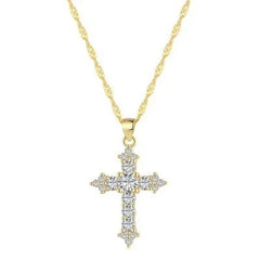 Aetolia Wholesale Price Unique Jewelry Gift AAAAA 4 Claw Colorful Perfect Cut Cubic Zirconia Round Pendant Necklace