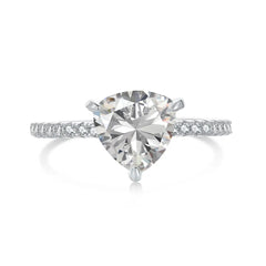 Aetolia Custom Shinny Jewelry 18K Gold Plated Heart Pear Cut Solid 925 Sterling Silver Ring Halo Engagement Wedding Rings Band women