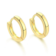 Aetolia Luxury Pendientes Bijoux Boucles D'oreilles Femme Tendance Gold Earing 925 Sterling Silver Women Hoop Earring
