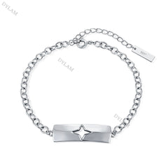 Aetolia Wholesale Bracelete Man Pour Homme Femme Jewelry Sterling Silver 925 Couple Bracelets Men Bracelet Women