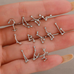 Aetolia Pisces Stud Earrings Wholesaler With Zircon 925 Silver Earrings For Women Luxury Earrings Trendy