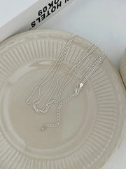 Aetolia trending jewelry italian 925 Sterling silver jewelry vermeil gold jewelry supplies Triple Layered Necklaces for women