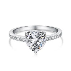 Aetolia 925 Sterling Silver 8A Cubic Zirconia jewelry Waterproof Bride Promise Ring Diamond Engagement Wedding Rings Jewelry Women