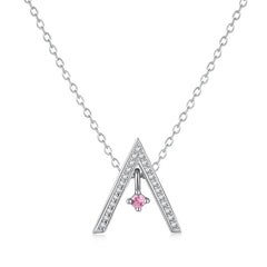 Aetolia Custom 18K Gold Plated Pendant Necklace Personalized Cubic Zirconia Stone 925 Sterling Silver Zodiac Necklaces For Women
