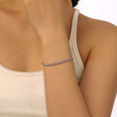 Aetolia Factory Supply Drop Shipping Bracelet Hiphop Iced Out Jewelry Bracelets S925 Silver Cubic Zircon Paved Tennis Bracelets Women