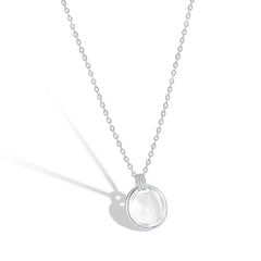 Aetolia Dainty Layered Choker Necklace Pearl Pendant Multilayer Adjustable Layering Chain 18k Gold Plated 925 Silver Necklaces For Women