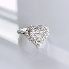 Aetolia Simple Zircon Trendy S925 heart Sterling Silver Costume Wedding Necklace Elegant Jewelry Bridal Customize Jewelry Set