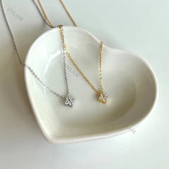 Aetolia silver chain initial pendant necklaces for girls sterling silver 18k gold women layer best friend sublimation Zircon