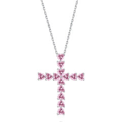 Aetolia Cross Necklaces Gold Plated Necklace 925 Sterling Silver Necklace Personalized Women Pendant CrossNecklace Jewelry