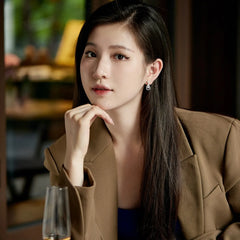 Aetolia Sterling Silver Stone Water Drop Earrings Inspired Classy Wholesale Mixed Women Fashionistas Hypoallergenic Earring