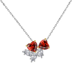 Aetolia Christmas Gifts Luxury Bling Red Green Cubic Zircon Bracelet Earrings Necklace Set Statement Emerald Rings Jewelry Set For Women