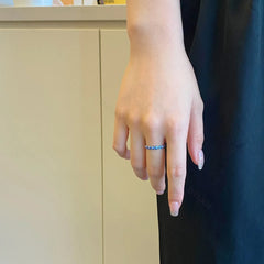 Aetolia 925 wholesale demon evil ring eye sterling silver stackable nickel-free lead-free and hypoallergenicepoxy rings jewelry women