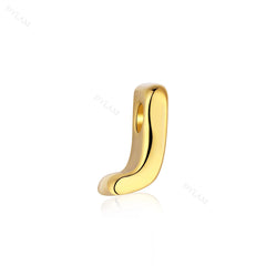 Aetolia 925 Sterling Silver Sliding Chain Personalized Alphabet Necklaces Diy Name Letter Initial Charm Pendant Necklace 18K Gold Plated