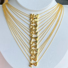 Aetolia custom minimalist necklace jewelry with love and alphabet necklace with initials halskette englisch