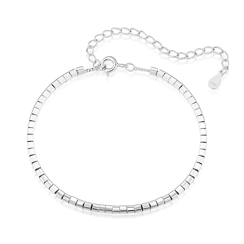 Aetolia Gold Plated Adjustable Rainbow Cubic Zirconia Moissanite Jewelry Bracelets Women 925 Sterling Silver Crystal Tennis Bracelet