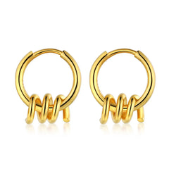 Aetolia Jewelry Factory Gold Color Hoop Aetolia For Women Small Big Circle Designer Korean Huggie Chunky Statement Silver Earrings