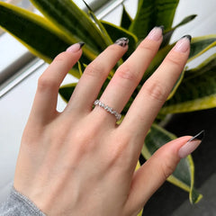 Aetolia 2022 Trendy Stylish Korean Style Minimalist Minimal Elegant Fantasy Princess 925 Sterling Rings For Women