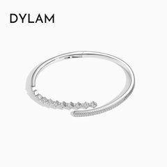 Aetolia Classic Design Cubic Zirconia Bracelets Bangles For Women Wedding Gypsophila Square Diamond Bracelet Jewelry Accessories