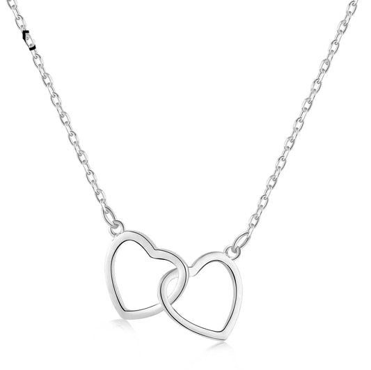 Aetolia Fashion Gold Plated s925 Silver Jewelry Wholesale Heart Shape Love Pendant Dainty Trendy Necklace For Women