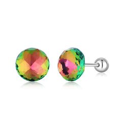 Aetolia Colorful Ball Pin Stud Earrings jewelry for Kids with secure ball screw pin studs earring for women