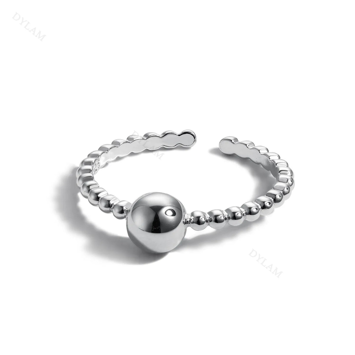 Aetolia bloggers wear essentials Metallic style top trending one of a kind artful piece s925 silver open ring for women