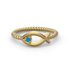 Aetolia Wholesale Minimalist S925 Sterling Silver 18K Gold Plated Ring Cute Animal Blue Eye Fish Finger Rings Jewelry Women