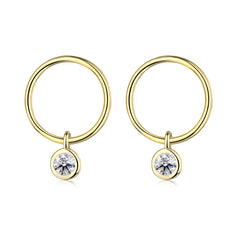 Aetolia Jewelry Factory Gold Color Hoop Aetolia For Women Small Big Circle Designer Korean Huggie Chunky Statement Silver Earrings