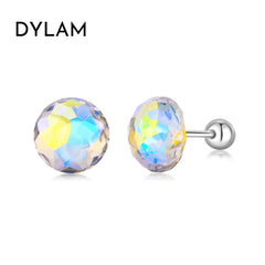 Aetolia Colorful Ball Pin Stud Earrings jewelry for Kids with secure ball screw pin studs earring for women