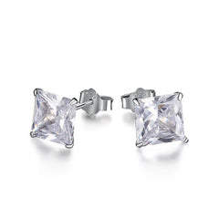 Aetolia Zircon Stud Earrings Simulated Cubic Zircon Earrings Aetolia Korean Fashion Luxury 925 Sterling Silver Studs Earrings