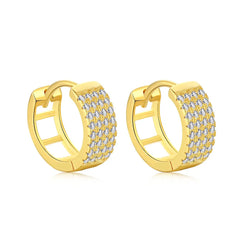 Aetolia Jewelry Factory Gold Color Hoop Aetolia For Women Small Big Circle Designer Korean Huggie Chunky Statement Silver Earrings