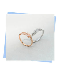 Aetolia 925 Silver Women Sterling Rings High Quality Open Dainty Adjustable Resizable Gold Plated Trendy Leaf Ring