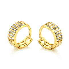 Aetolia Aetolia Luxury Pendientes Bijoux Boucles D'oreilles Femme Tendance Gold Earing 925 Sterling Silver Women Hoop Earring