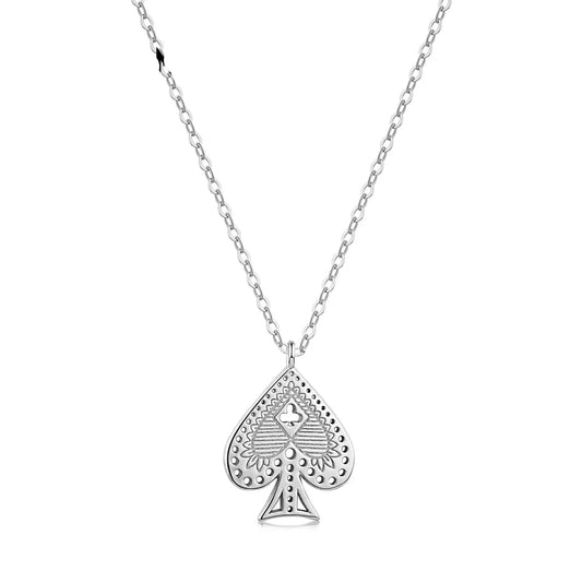 Aetolia Drop Shipping Trendy Heart Peach Shape Pendant 18k Gold Plated Jewelry Sterling Silver Necklace
