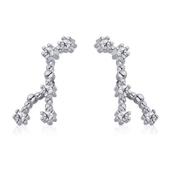 Aetolia Leo Stud Earrings AetoliaWith Zircon 925 Silver Earrings For Women Luxury Earrings Trendy