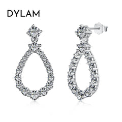 Aetolia New Trendy Jewelry S925 Sterling Silver Earring Heroes Pear Shaped Cz Cubic Zirconia Water Drop Earrings Personality