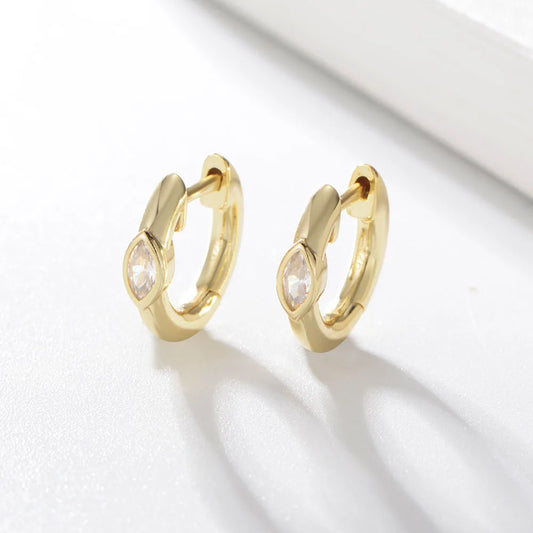 Aetolia Hoop Earrings Jewelry Sliver Earing 925 2020 Gold Plated Hoops Cz Hoop Earring Gold