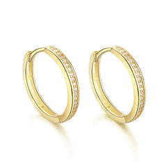 Aetolia Jewelry Factory Gold Color Hoop Aetolia For Women Small Big Circle Designer Korean Huggie Chunky Statement Silver Earrings