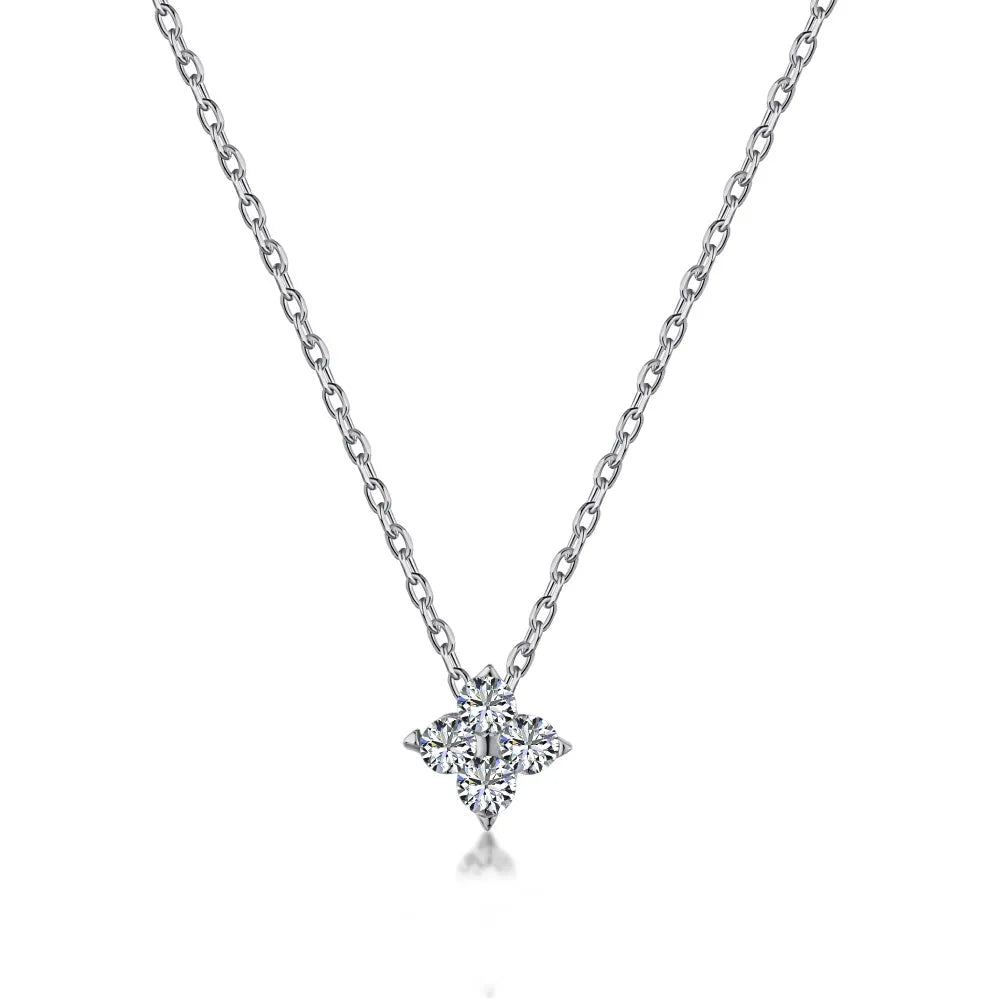 Aetolia silver chain initial pendant necklaces for girls sterling silver 18k gold women layer best friend sublimation Zircon